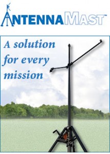 March, 2014: Will-Burt Introduces AntennaMast™ Model AM2: Man-Portable Aluminum Tripod Mast System
