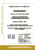 This document certifies that the Quality Management System of Metham Aviation Design, the trading naming of The Will-Burt Company (EU) Limited have been access and approved by CQS (Certified Quality Stems) Limited to the following Management System Standard, BS EN ISO 9001:2015.  The scope of this certification applies to the QMS relating to the following acitivites: The design, assembly, manufacture, and sale Of CCTV equipment.