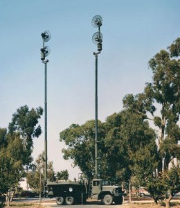 Military Pneumatic Non-Locking Masts from Will-Burt are ideal for military communications, elevated testing and mobile radar applications. When a mast deployment is needed for extended periods, locking collars allow the mast to remain extended indefinitely without air pressure. Guying is optional on Vehicle-mounted heavy-duty locking (HDL) models up to 60 feet (18 meters). Commercial-off-the-shelf (COTS) heavy-duty models are available. Super heavy-duty locking (SHDL) models feature greater unguyed heights and larger payload capacities. Standard models are shown below. Custom height and payload capacities are available upon request.