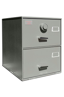 7110-00-082-6111 Class 5 security filing cabinets are GSA-approved for the storage of classified information. They provide protection for 30 man-minutes against covert entry,
