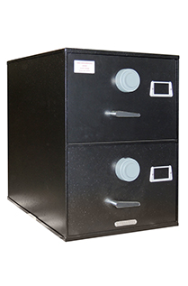 7110-01-563-1696 Class 5 security filing cabinets are GSA-approved for the storage of classified information. They provide protection for 30 man-minutes against covert entry,