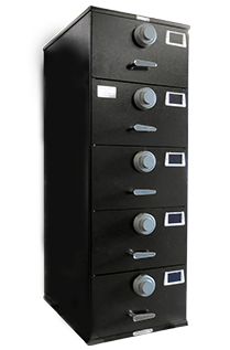7110-01-029-8059 Class 6 filing cabinets are GSA-approved for the storage of secret, top secret and confidential information. They provide protection for 30 man-minutes against covert entry and 20 man-hours against surreptitious entry. No forced entry requirement.