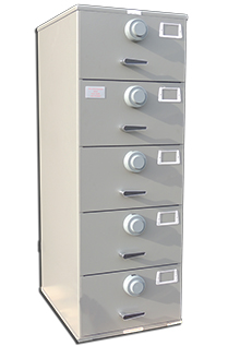 7110-01-029-0389 Class 6 filing cabinets are GSA-approved for the storage of secret, top secret and confidential information. They provide protection for 30 man-minutes against covert entry and 20 man-hours against surreptitious entry. No forced entry requirement.
