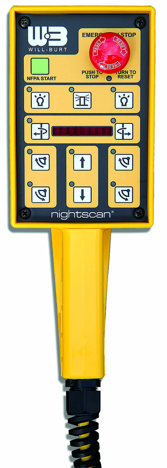 Night Scan Powerlite, Xtreme and Vertical Wired Remote