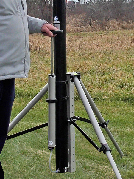 The Hurry-Up Pump Portable Telescoping Mast delivers fast deployment, portability, flexibility, value, and robust performance.