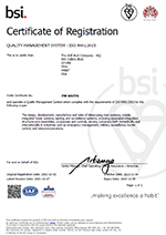 Will-Burt ISO 9001:2015 Quality Management System Certification